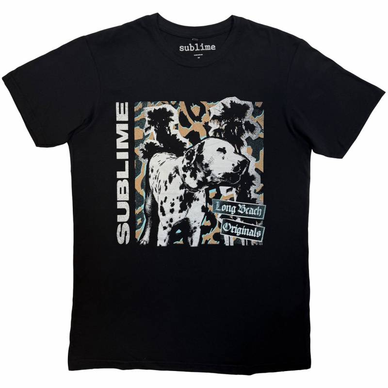 【予約商品】SUBLIME Unisex Premium Carbon バンドTシャツ: Long Beach Originals (Black)