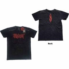 【予約商品】SLIPKNOT バンドTシャツ ユニセックス: Logo (Black) (Back Print & Wash Collection)