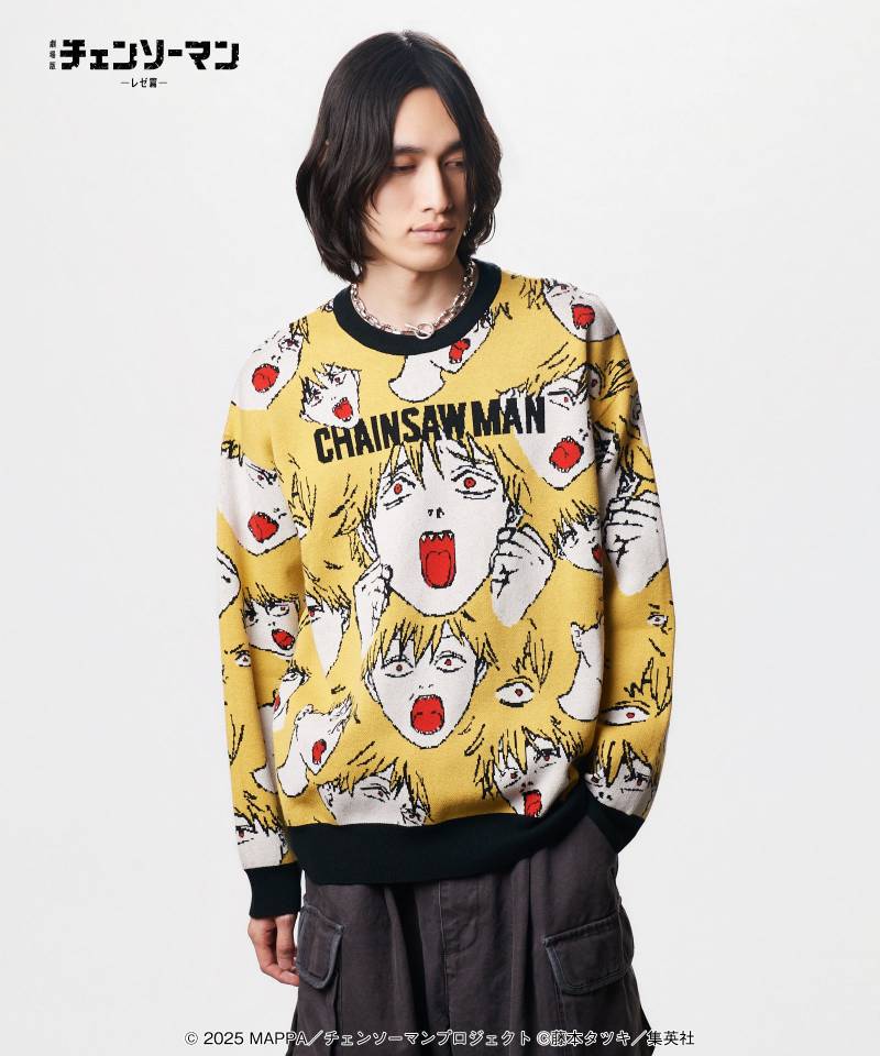 【予約商品】チェンソーマン×glamb(グラム) Denji Knit / デンジ ニット - Multi