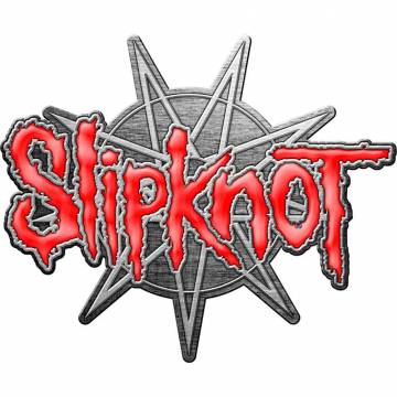 【予約商品】SLIPKNOT Pin Badge: 9 Pointed Star (Enamel In-Fill)