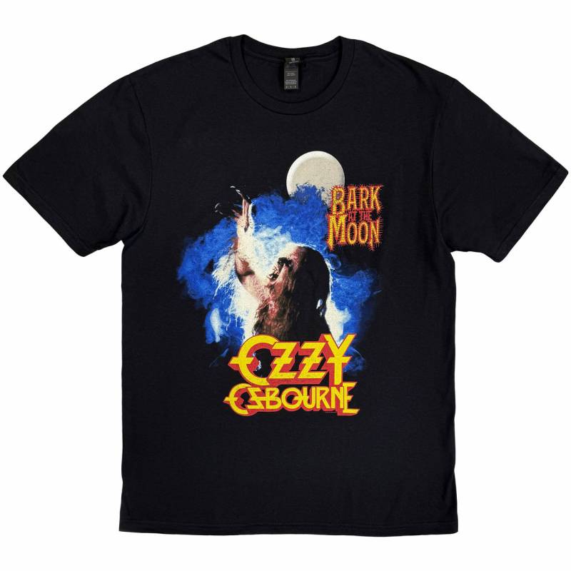 【予約商品】OZZY OSBOURNE バンドTシャツ ユニセックス: Bark at the moon (Black)