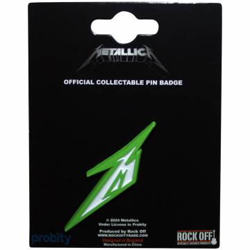 【予約商品】METALLICA Pin Badge: M Logo