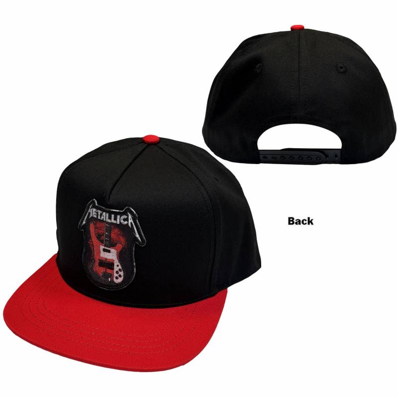 【予約商品】METALLICA Unisex Snapback Cap: Cliff 'Em All Bass (Black & Red)