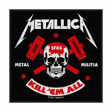 【予約商品】METALLICA Woven Patch: Metal Militia (Standard)