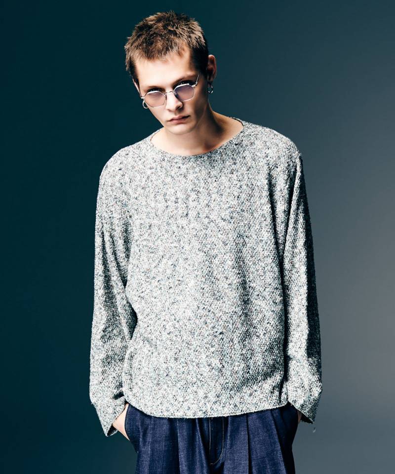 【予約商品】glamb(グラム) Earthy Knit / アーシーニット - Gray