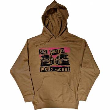 【予約商品】THE SEX PISTOLS Unisex Pullover Hoodie: Pretty Vacant - SAND