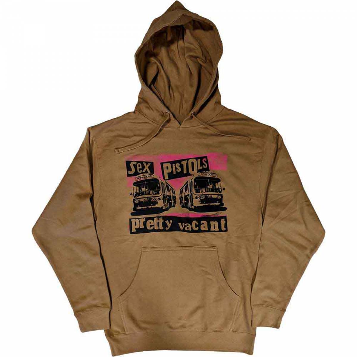 【予約商品】THE SEX PISTOLS Unisex Pullover Hoodie: Pretty Vacant - SAND