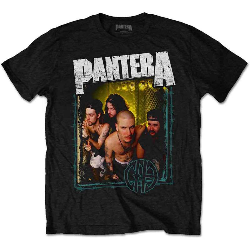 【予約商品】PANTERA バンドTシャツ ユニセックス: Barbed (Black)