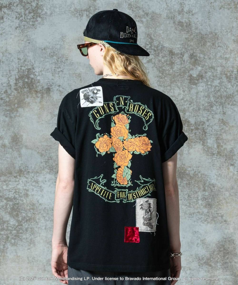 予約商品】glamb(グラム)GB0325/CS02 : GUNS N' ROSES Cross T