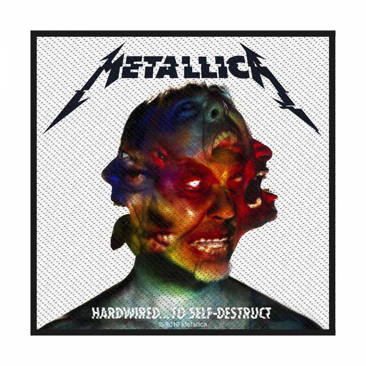 【予約商品】METALLICA Woven Patch: Hardwired to Self Destruct (Standard)