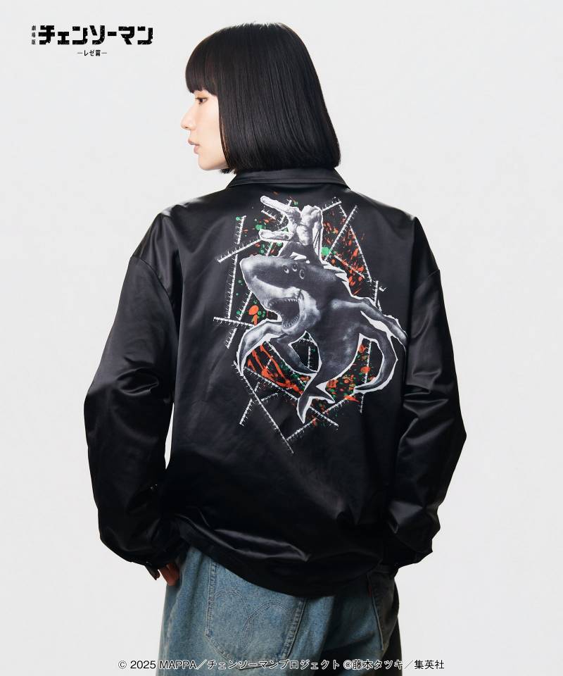 【予約商品】チェンソーマン×glamb(グラム) Chainsaw Man ＆ Beam Jacket / チェンソーマン＆ビーム ジャケット - Black