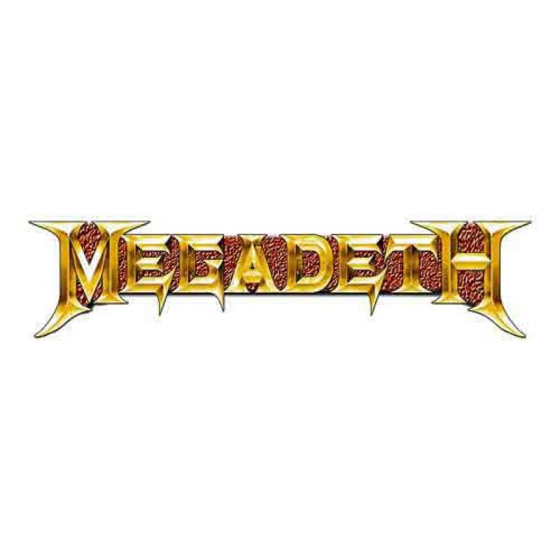 【予約商品】MEGADETH Pin Badge: Gold Logo