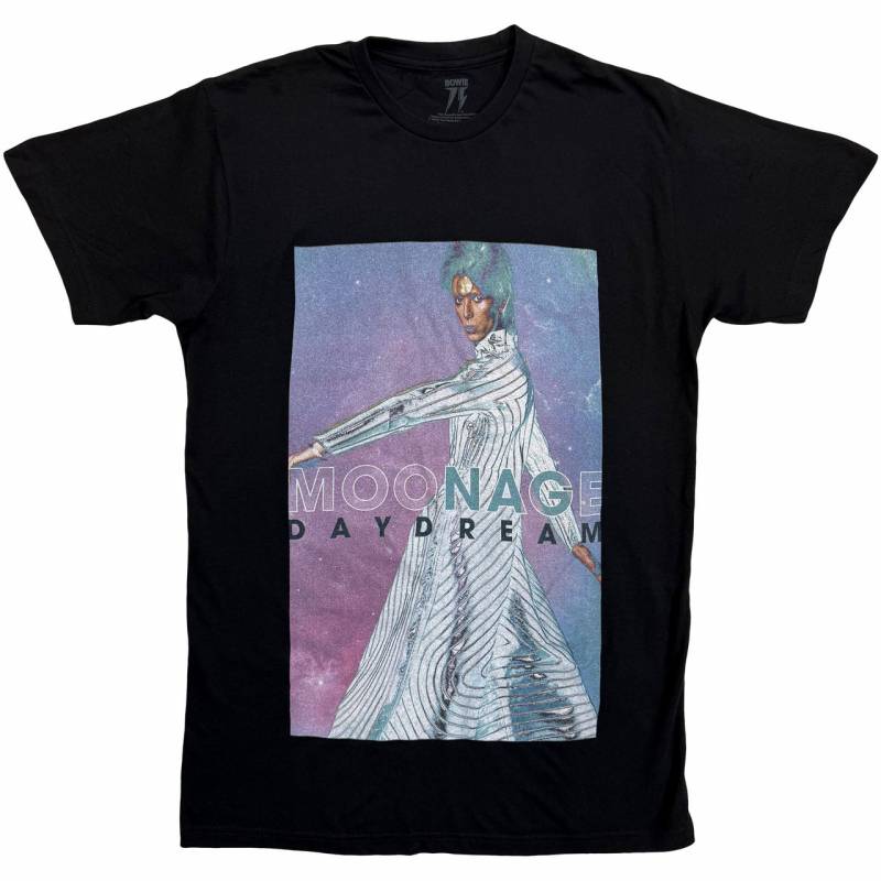 【予約商品】DAVID BOWIE バンドTシャツ ユニセックス: Moonage Space (Black)