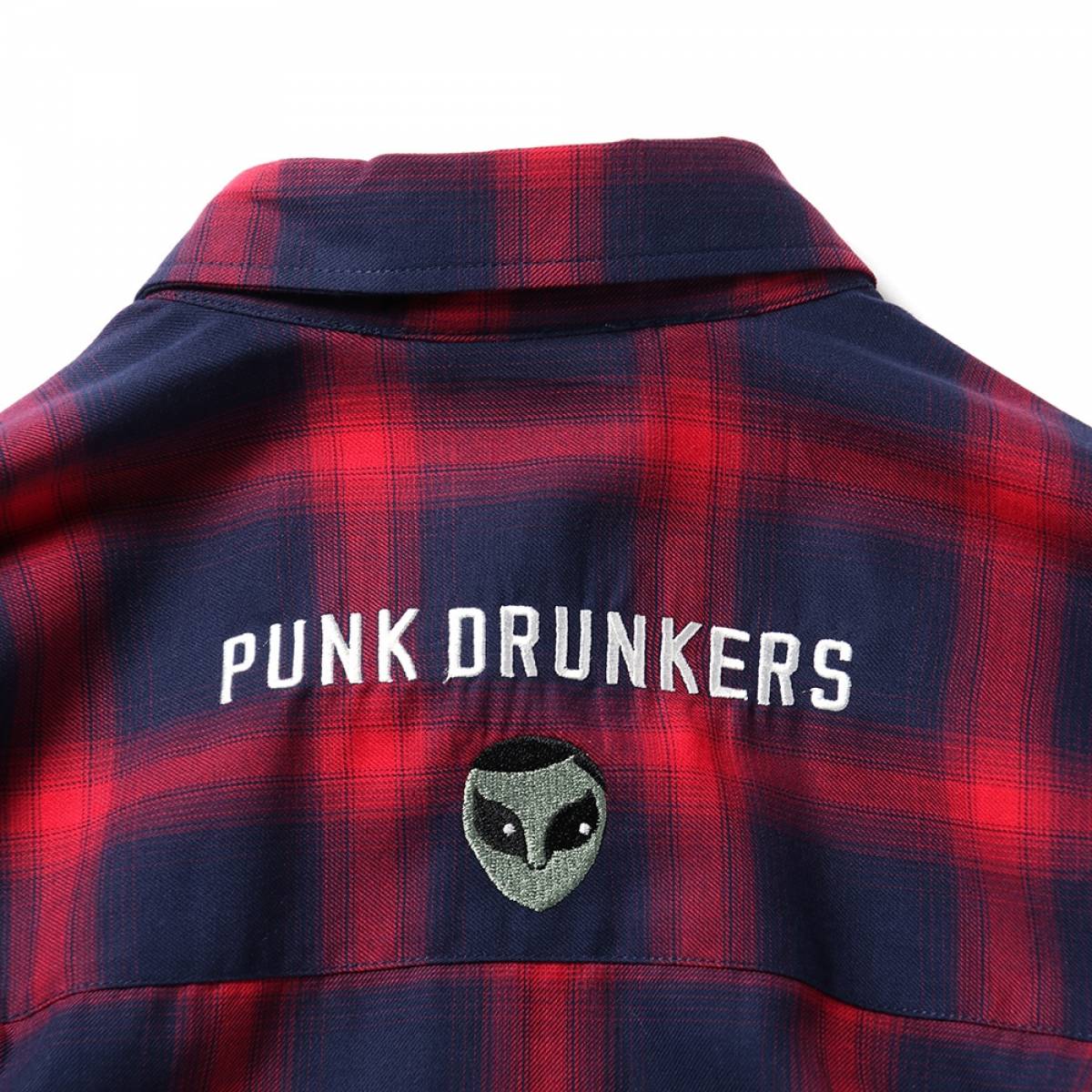 【年中無休】 予約商品】PUNK DRUNKERS UMA刺繍シャツ (パンクドランカーズ) お笑い芸人