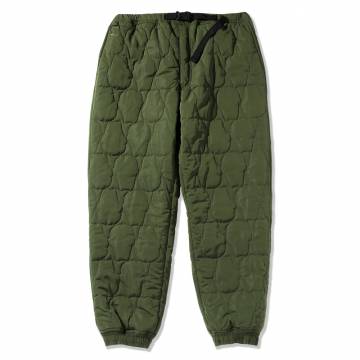 【予約商品】PUNK DRUNKERS (パンクドランカーズ)あいつキルティングパンツ - KHAKI