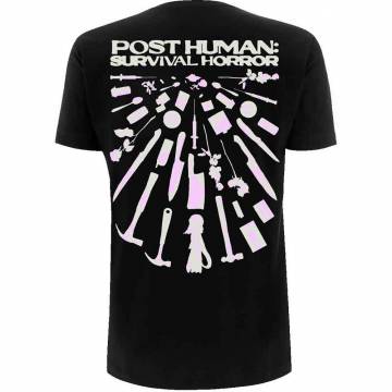 【予約商品】BRING ME THE HORIZON バンドTシャツ ユニセックス: Tools (Black) (Back Print) - BLACK