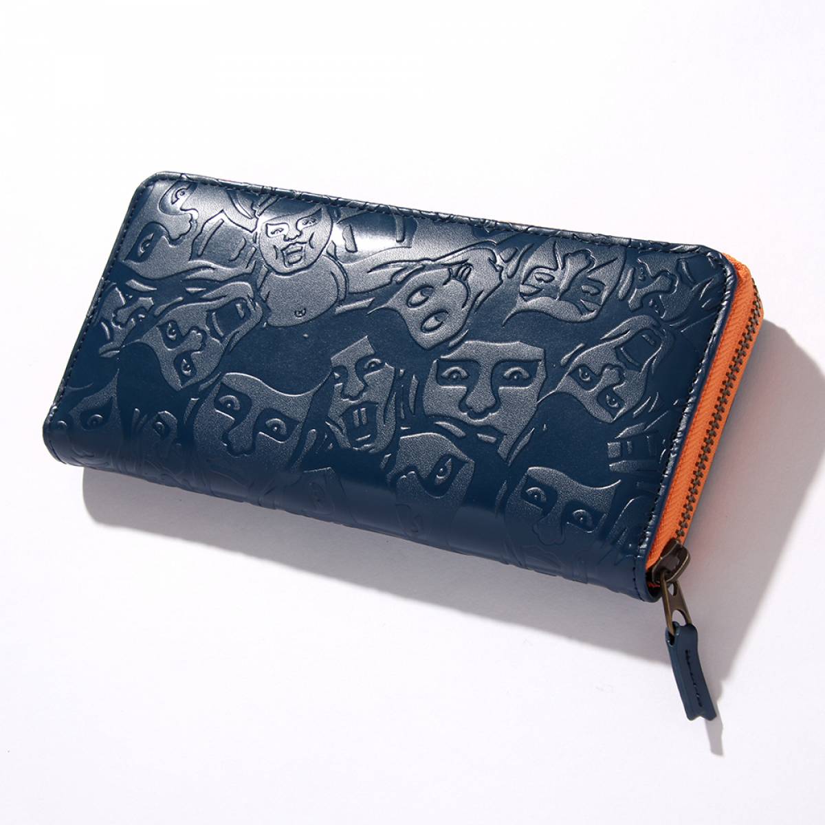 予約商品】PUNK DRUNKERS アイツ総柄長財布 - BLUE / ロック 予約商品】PUNK DRUNKERS アイツ総柄長財布 - BLUE / ロック