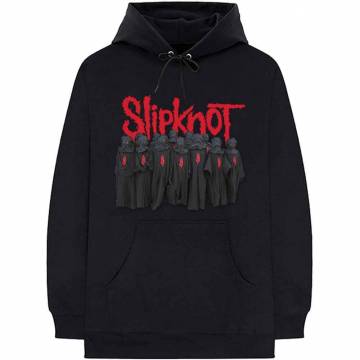 【予約商品】SLIPKNOT Unisex Pullover Hoodie: Choir (Back Print) - BLACK