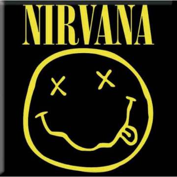 【予約商品】NIRVANA Fridge Magnet: Happy Face