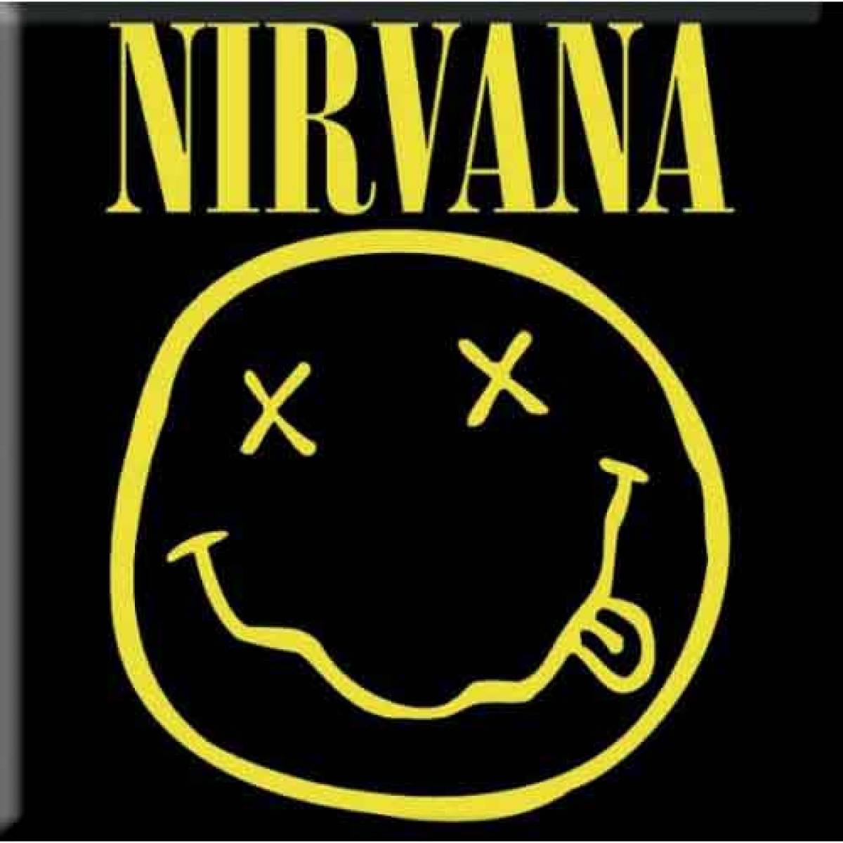 【予約商品】NIRVANA Fridge Magnet: Happy Face