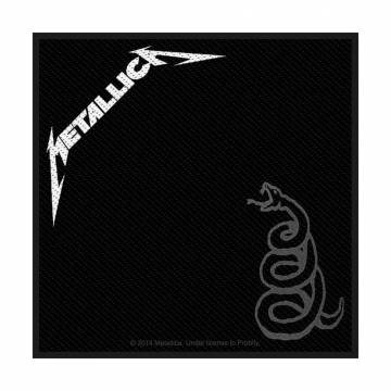 【予約商品】METALLICA Woven Patch: Black Album 2014 (Standard)