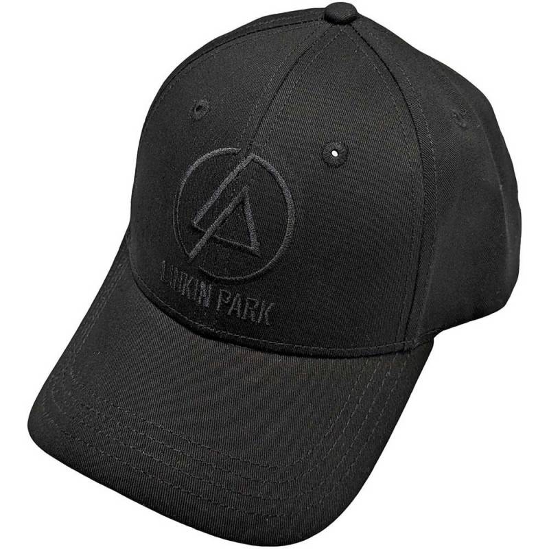 【予約商品】LINKIN PARK Unisex Baseball Cap: Concentric Text Logo (Black)