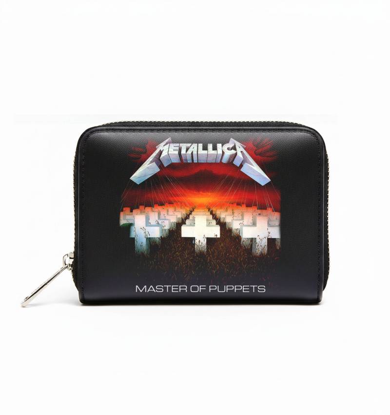 【予約商品】METALLICA Zip Top Purse: Master Of Puppets (Black)