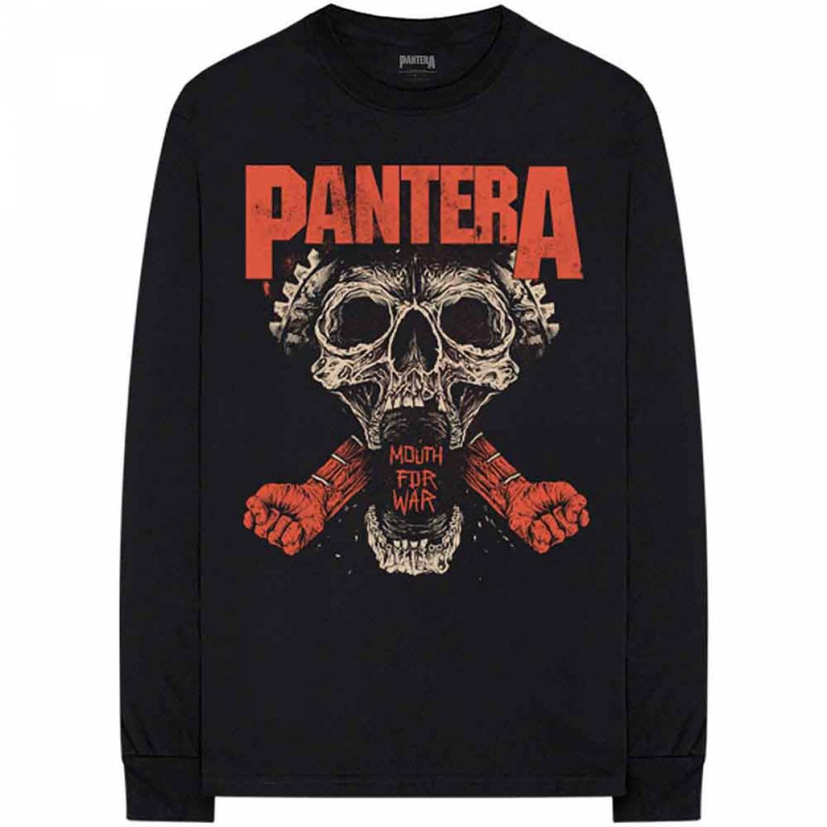 【予約商品】PANTERA Unisex Long Sleeve Tシャツ: Mouth For War (Back Print)