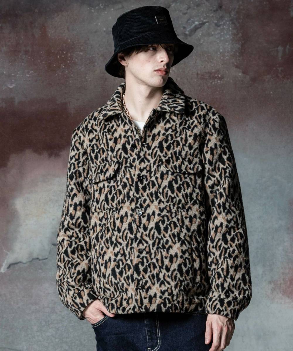 予約商品】glamb(グラム)GB0324/JKT12 : Shaggy Leopard Jacket 予約商品】glamb(グラム)GB0324/JKT12 : Shaggy Leopard Jacket