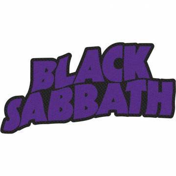 【予約商品】BLACK SABBATH Woven Patch: Logo Cut Out (Retail Pack) (Standard)