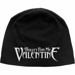 【予約商品】BULLET FOR MY VALENTINE Unisex Beanie Hat: Logo JD Print (Black) - BLACK