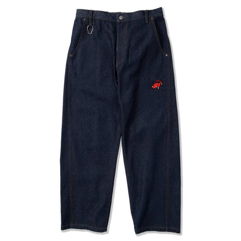 【予約商品】PUNK DRUNKERS (パンク・ドランカーズ) バギーデニム - INDIGO