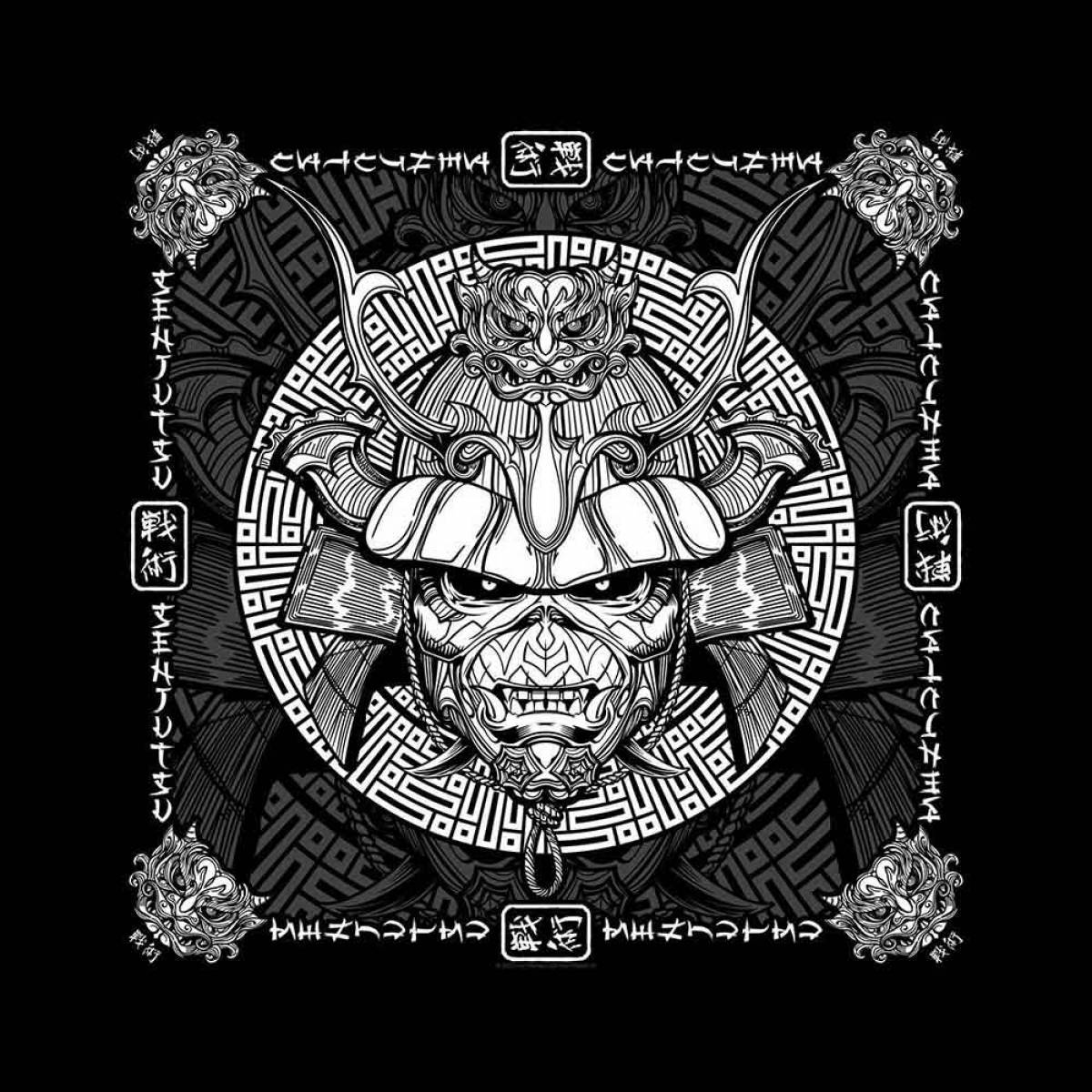 【予約商品】IRON MAIDEN Unisex Bandana: Senjutsu Samurai Eddie