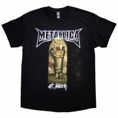 【予約商品】METALLICA バンドTシャツ ユニセックス: St Anger Angel (Black)