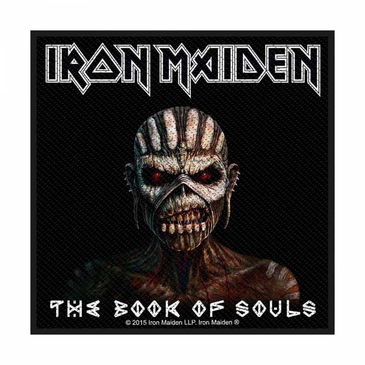 【予約商品】IRON MAIDEN Standard Woven Patch: The Book Of Souls (Retail Pack)