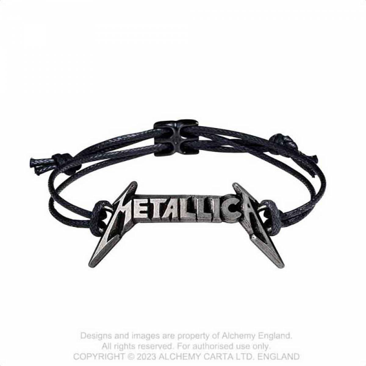 【予約商品】METALLICA Wrist Strap: Classic Logo