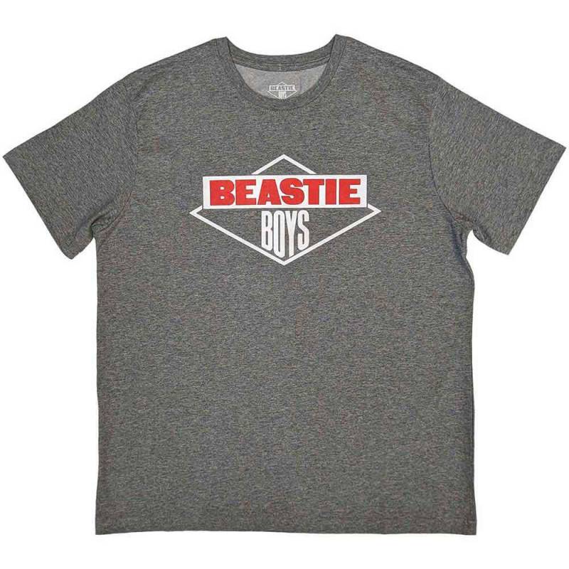 【予約商品】The BEASTIE BOYS バンドTシャツ ユニセックス: Logo (Grey)