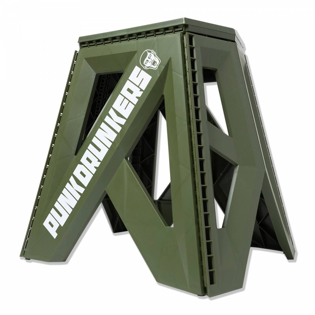 【予約商品】PUNK DRUNKERS (パンクドランカーズ)【予約・6月入荷】PDSフォーダブルチェア / 大 - KHAKI