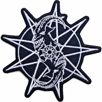 【予約商品】SLIPKNOT Woven Patch: Goat Star (Standard)