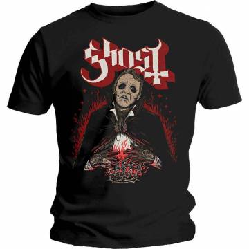 【予約商品】GHOST バンドTシャツ ユニセックス: Danse Macabre (Black) - BLACK
