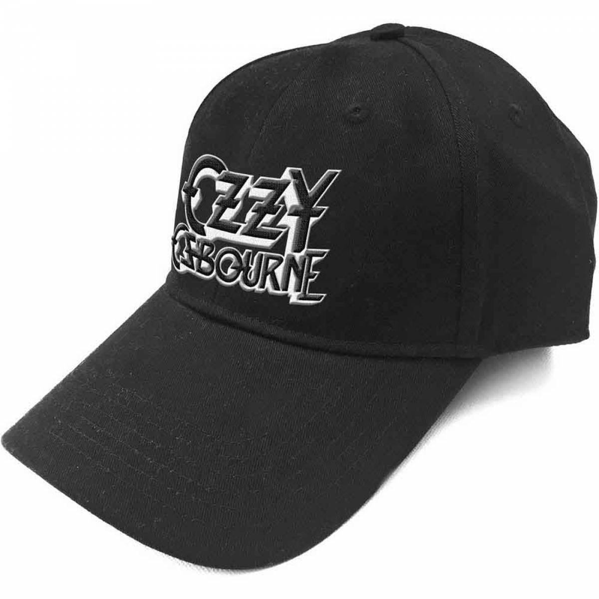 【予約商品】OZZY OSBOURNE Unisex Baseball Cap: Logo (Black) - BLACK