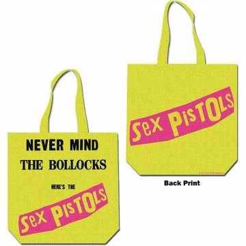 【予約商品】THE SEX PISTOLS Cotton Tote Bag: Never Mind the Bollocks (Back Print)