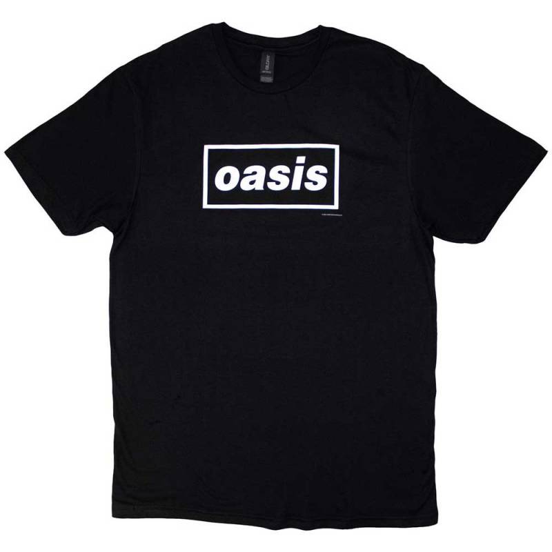 【予約商品】OASIS バンドTシャツ ユニセックス: Decca Logo (Black)