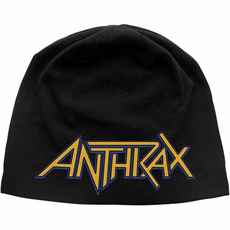 【予約商品】ANTHRAX Unisex Beanie Hat: Logo JD Print (Black)