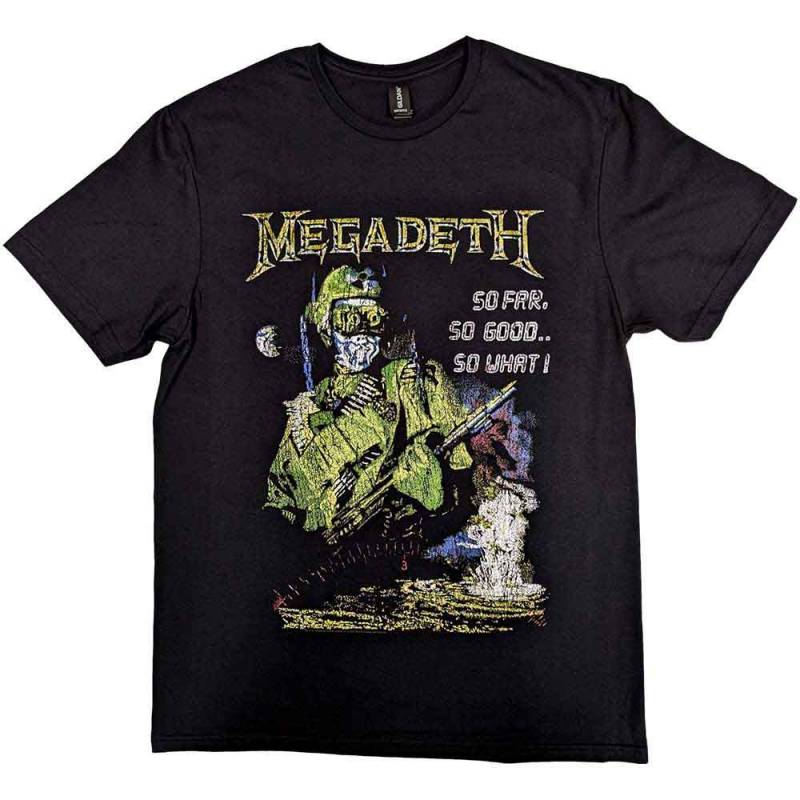 【予約商品】MEGADETH バンドTシャツ ユニセックス: SFSGSW Explosion Vintage (Black)