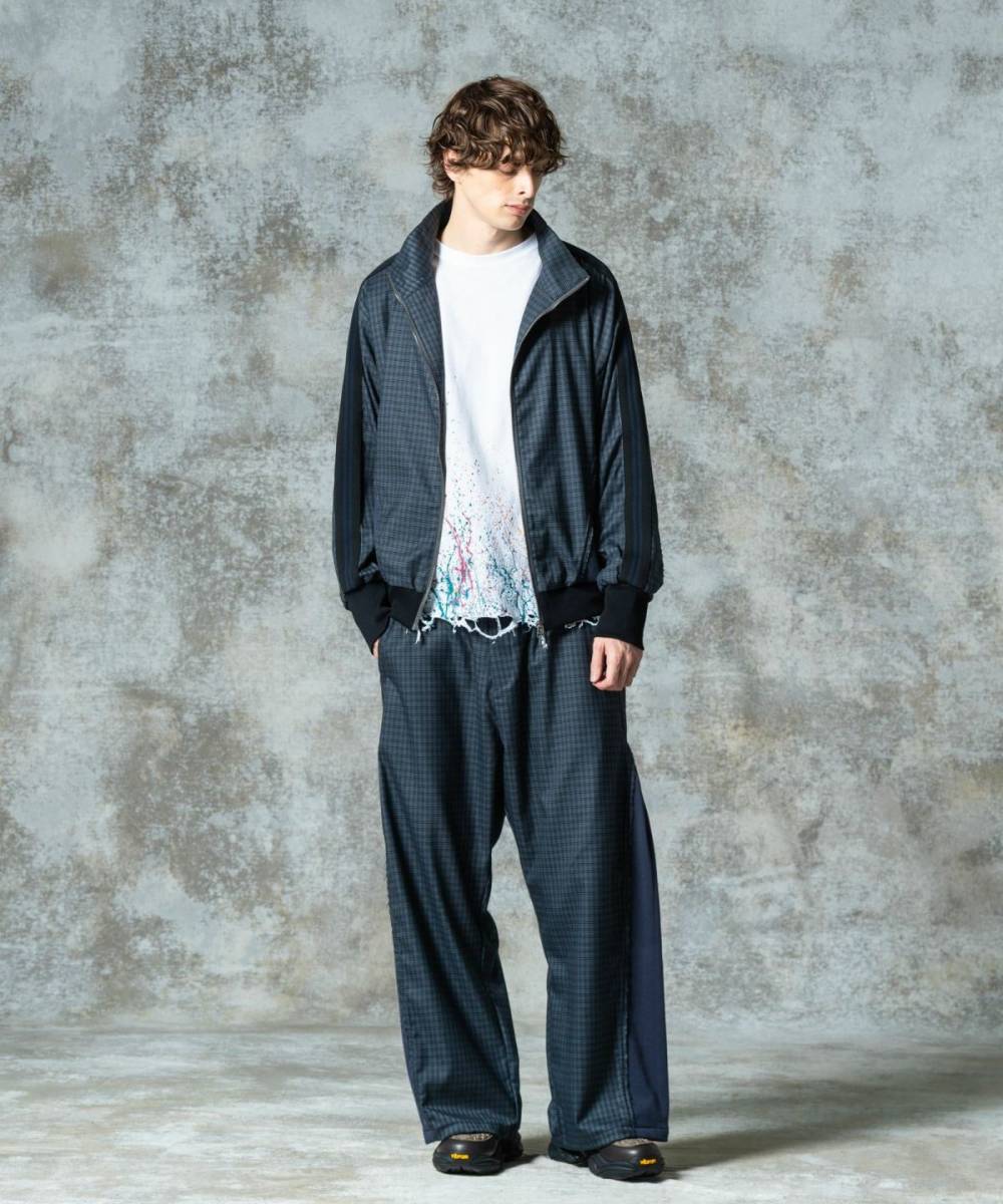 【予約商品】glamb(グラム)GB0325/ST02 : Overflow Sweat Set Up / オーバーフロウスウェットセットアップ - Gray