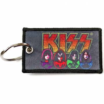 【予約商品】KISS Keychain: Faces & Icons (Double Sided Patch)