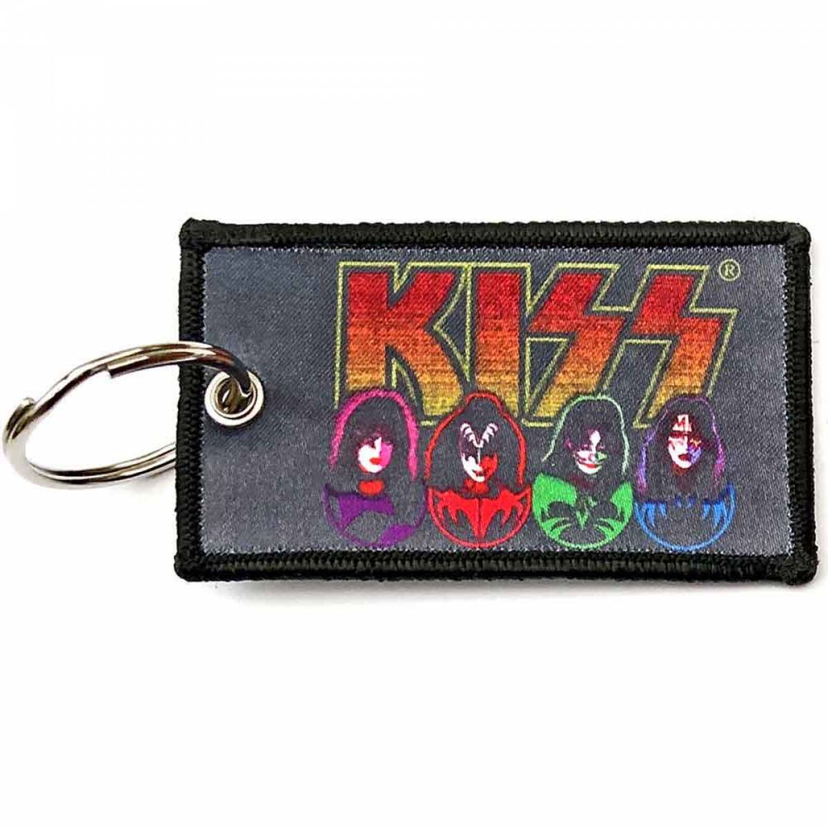 【予約商品】KISS Keychain: Faces & Icons (Double Sided Patch)
