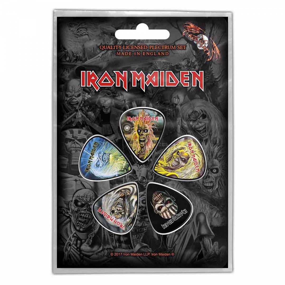 【予約商品】IRON MAIDEN Plectrum Pack: The Faces of Eddie