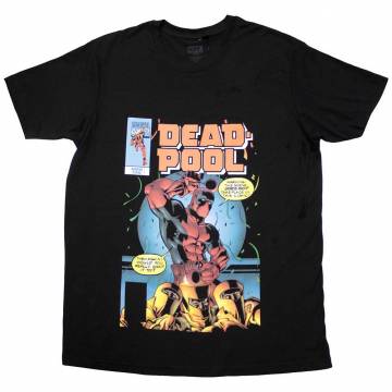 【予約商品】MARVEL COMICS ユニセックスTシャツ: Deadpool Bubble Text